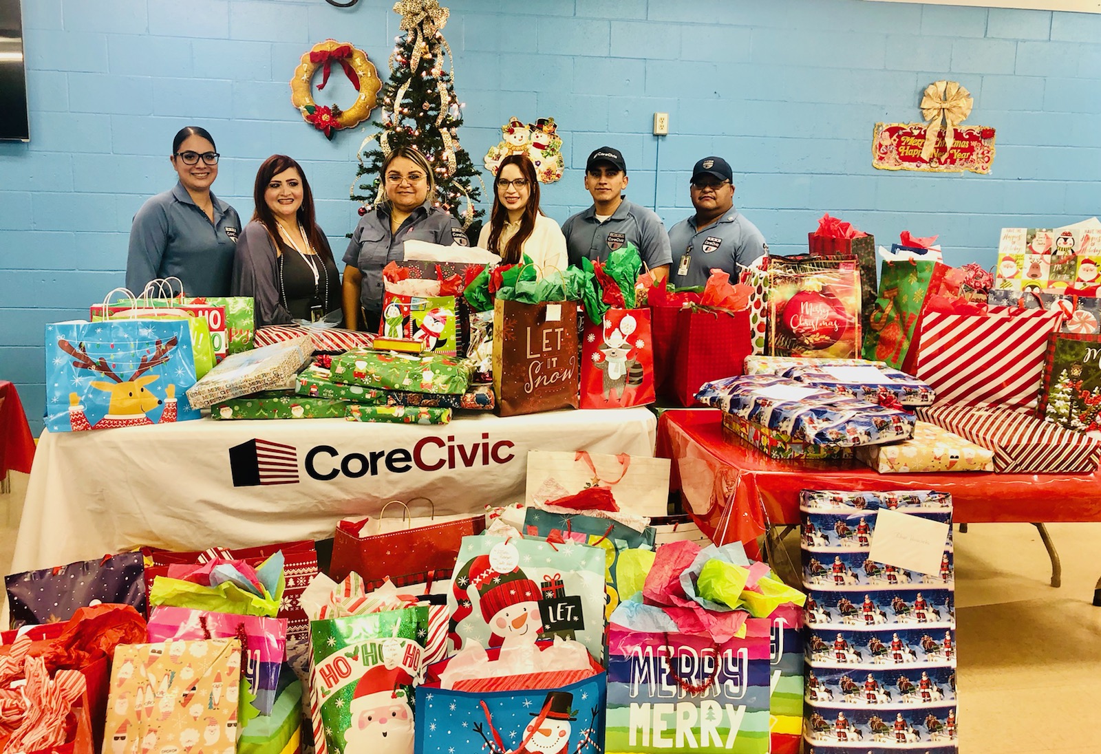 Giving Back CoreCivic Facilities Donate Gifts and Supplies During the